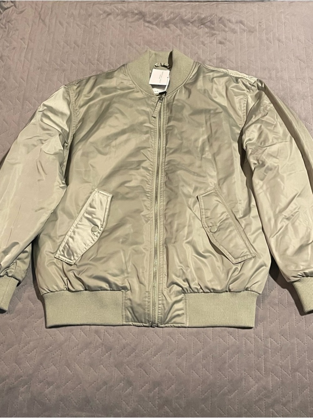 American Eagle jacket womens small NWT green‎
